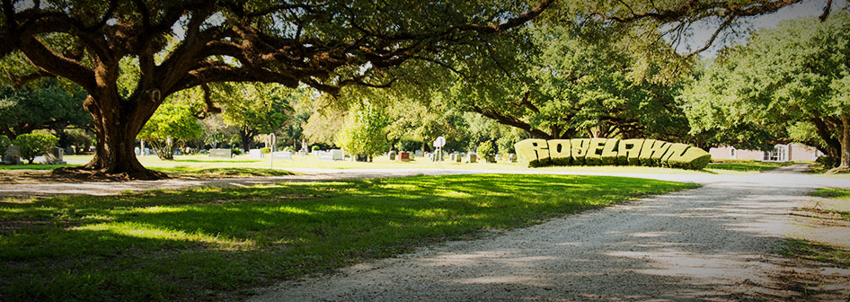 Character at Roselawn Memorial Park